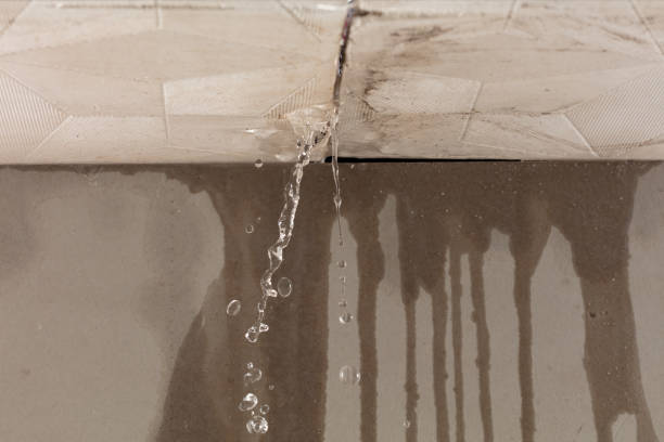 Professional Flood Damage Cleanup technician working in Pineville, NC